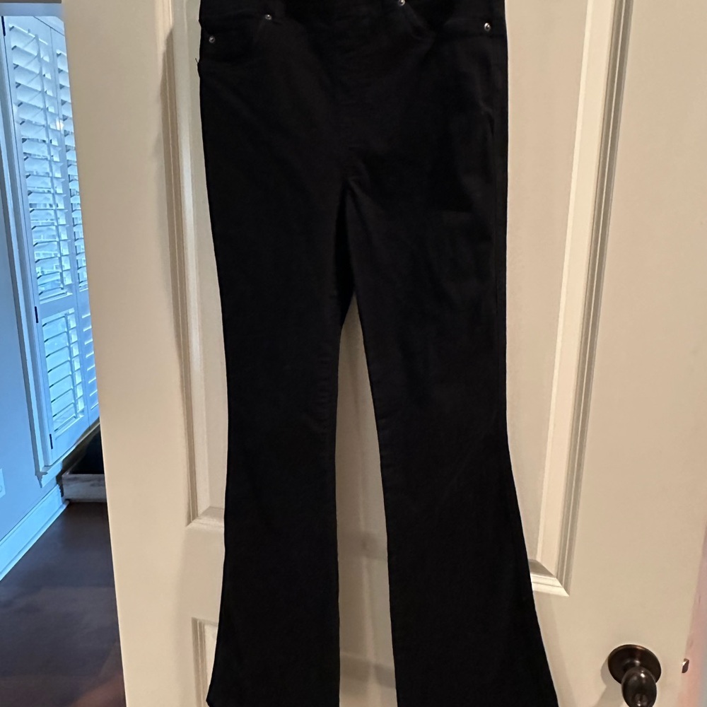 SPANX Black Flare & Wide Leg Jeans